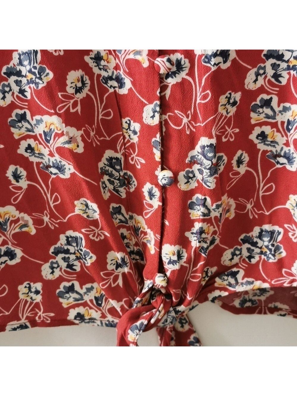 Denver Hayes cottagecore blouse. Size large. EUC - Picture 3 of 5
